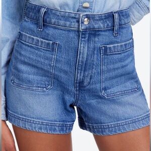 Madewell Emmett High-Rise Denim Shorts – Size 27 NWT